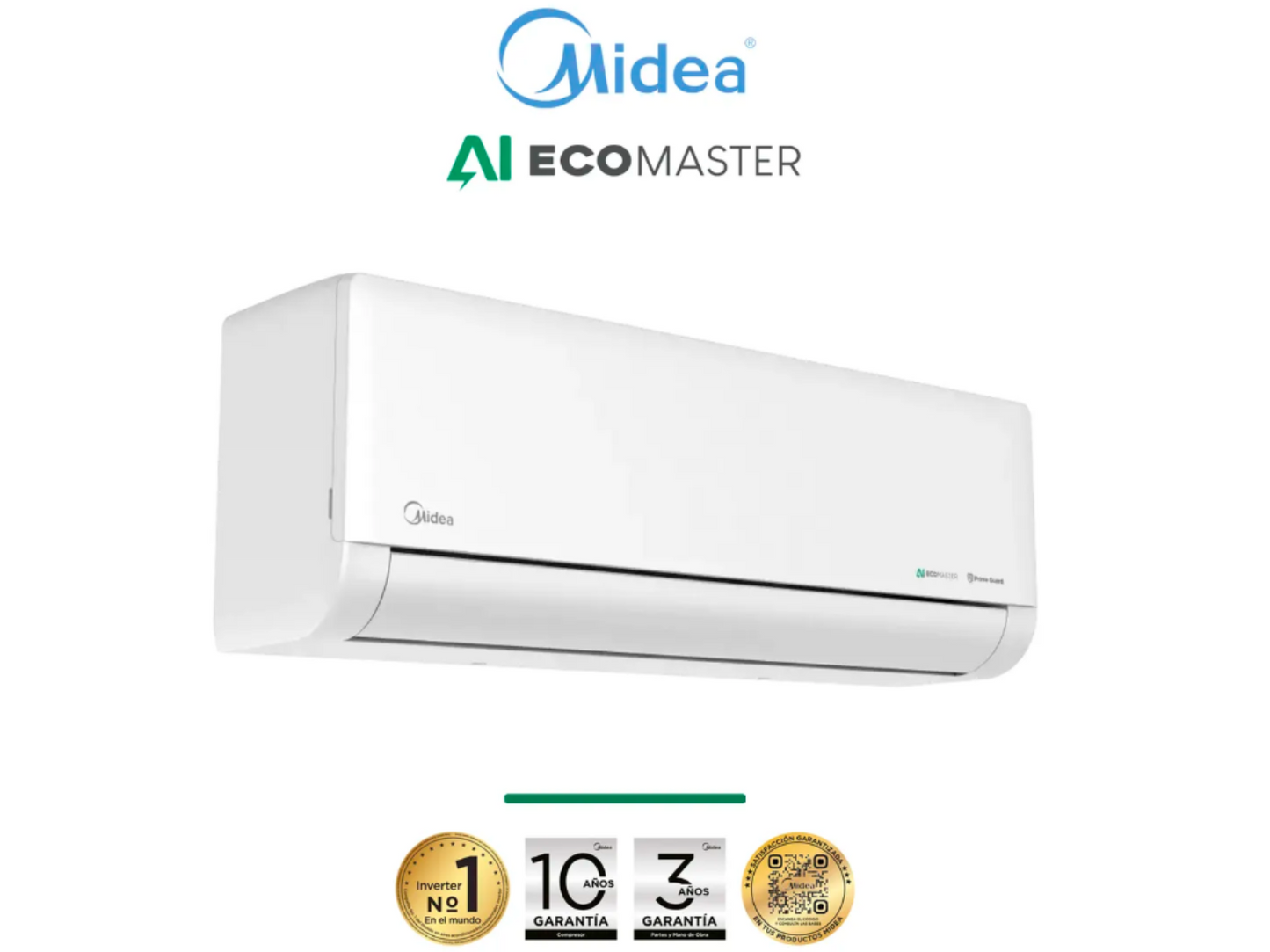 ECOMASTER - MIDEA 9.000 Btu/hr