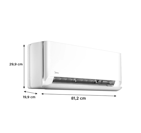 BREEZZELESS - MIDEA 9.000 Btu/hr
